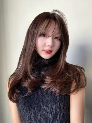 ロング ，comma rinka💖✨のヘアスタイル