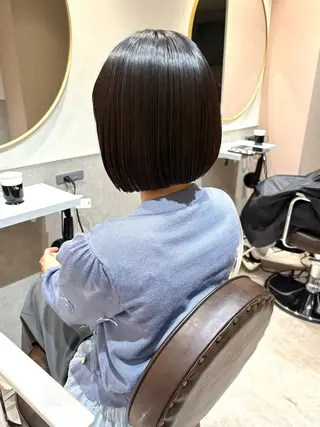 ショート 髪質改善 縮毛矯正/ レイヤー/銀座/本木のヘアスタイル