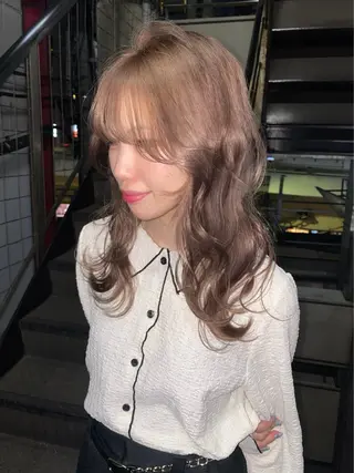 カラー 大阪梅田カラーカット モデル募集中🦋サヤのヘアスタイル