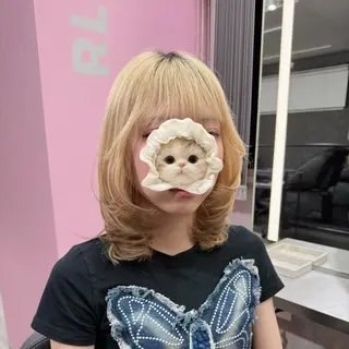 ミディアム Ryuya RLINOのヘアスタイル