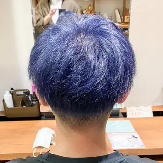ショート カラー ハッシュカット/艶感 カラー/ユウキ✨のヘアスタイル