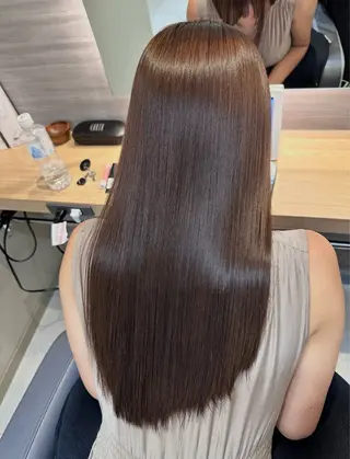 セミロング 6月以降は渋谷で受付 ツダケイタロウのヘアスタイル