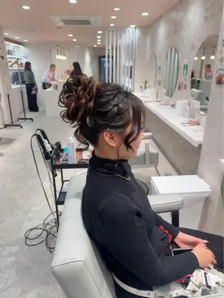 ロング ベルグローヘアセット 🤍まりこのヘアスタイル