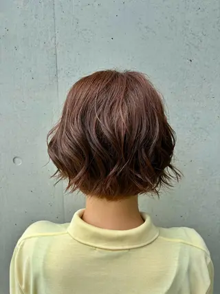 ショート パーマ 松崎愛 大宮/ 縮毛矯正/ショートのヘアスタイル