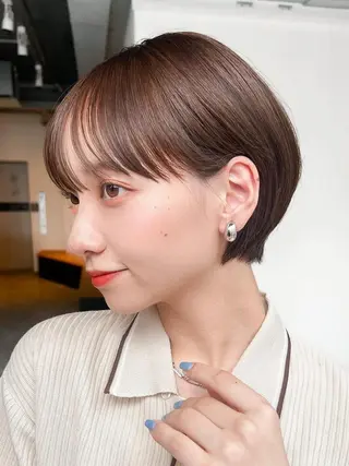 カラー ショート ITbyALBUM 浦和店のヘアスタイル