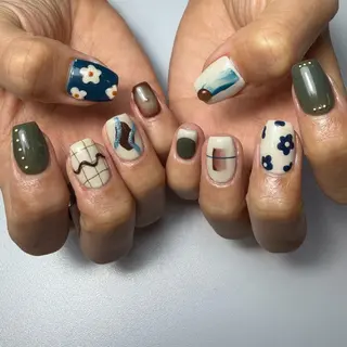 ネイル Nail mood デザイン持ち込みokのネイルデザイン