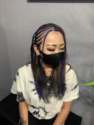 ロング ヘアアレンジ SPINEL Sawaのヘアスタイル