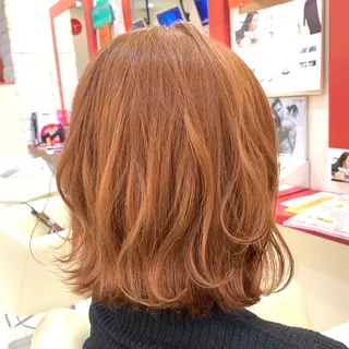 ミディアム カラー 櫻井 なんなのヘアスタイル
