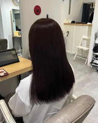 セミロング カラー sayuri /大阪・心斎橋美容師のヘアスタイル