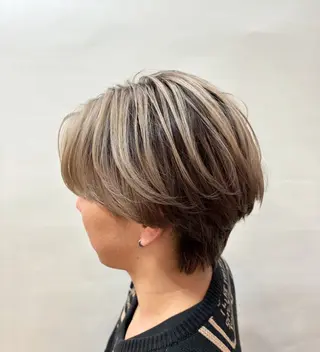 カラー メンズ 高場 和希のヘアスタイル