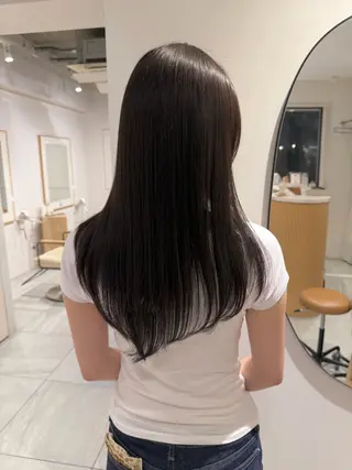 セミロング ボブ knock なお 烏丸御池のヘアスタイル