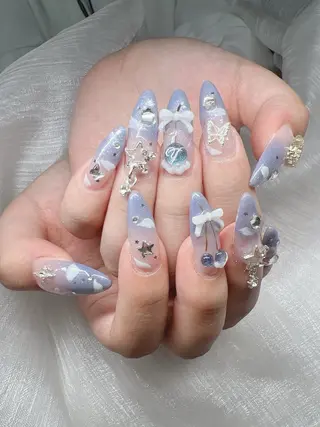 ネイル Lee Nails チップ長さだし専門店のネイルデザイン