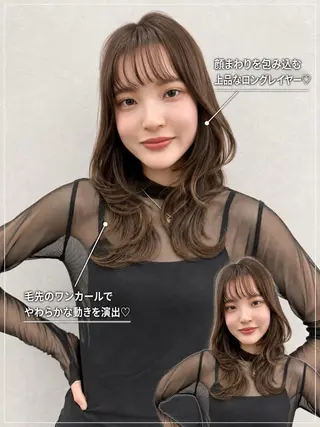 ロング 茂木俊哉 /縮毛矯正のヘアスタイル