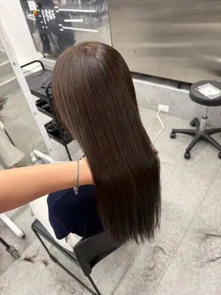 ロング カラー 🍀ブラウンベージュ sakura🍀のヘアスタイル