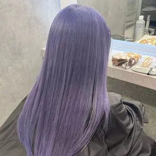 カラー Yoshiいろあそび 八王子/ハイトーンのヘアスタイル
