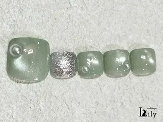ネイル nail&eye Lily 住道のネイルデザイン