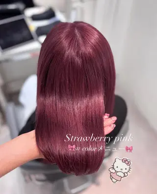 カラー カットカラー/銀座 🎀𝐒𝐀𝐊𝐈のヘアスタイル
