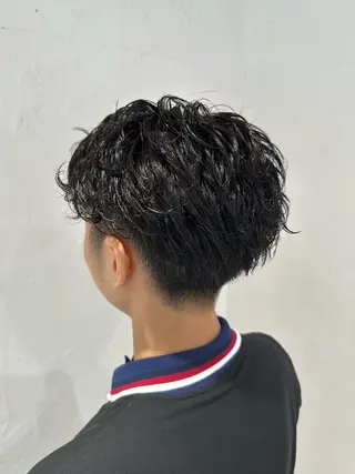 メンズ 横浜/カット/ パーマ/shuのヘアスタイル