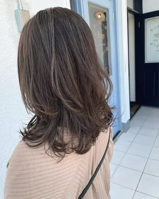 ミディアム peige 斉藤✨大人ヘアー✨のヘアスタイル