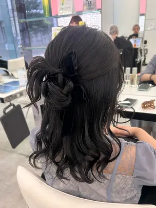 ヘアアレンジ 透明感カラー/ヘアア レンジ/はるか🤍のヘアスタイル