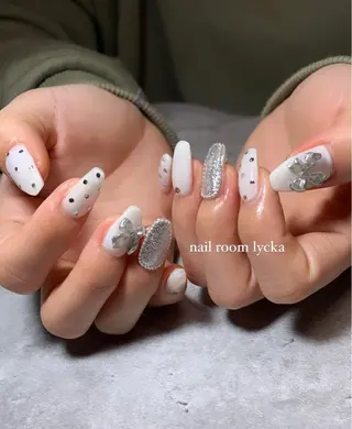 ネイル ネイルルームリッカ 𝐦𝐚𝐲𝐮のネイルデザイン