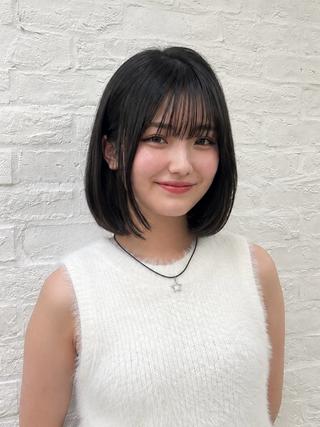 ショート 韓国ヘア🇰🇷／ 艶カラー鈴木萌愛🩶のヘアスタイル