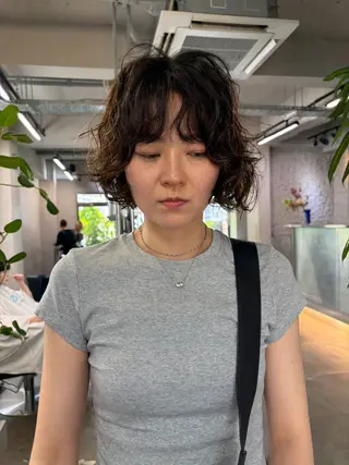 ショート パーマ ボブとパーマの達人 /美容室難民の方是非のヘアスタイル