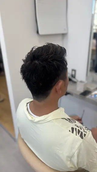 ショート パーマ メンズ ミニモ限定価格！ ムウミのヘアスタイル