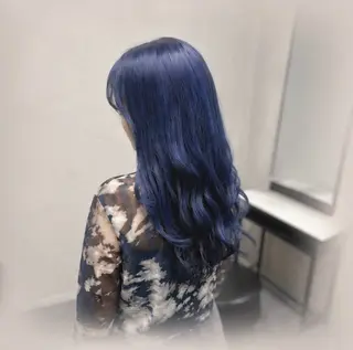 ロング カラー sakina ໒꒱のヘアスタイル