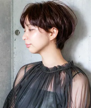ショート Free 増山太亮のヘアスタイル