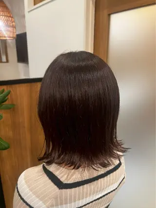 ミディアム カラー 池見 円花🌷のヘアスタイル