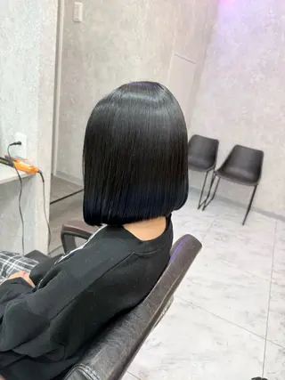ミディアム カラー 🌺ハイトーン🌺 矢葺 なぎさ🌺🌺のヘアスタイル
