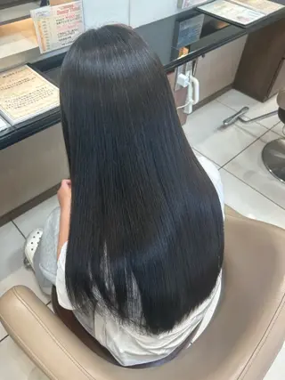 ロング パーマ 💎縮毛矯正💎 髪質改善・店長 伊藤のヘアスタイル