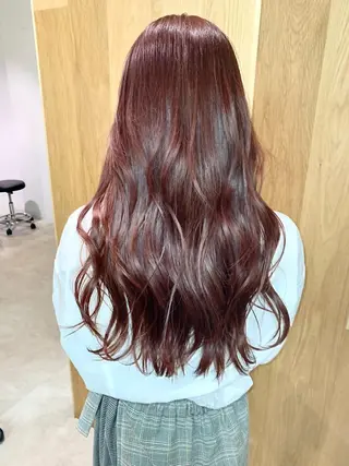 ロング カラー natsu fujinoのヘアスタイル