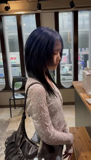 カラー 💖艶ハイトーン髪質 改善💖ケンシンのヘアスタイル