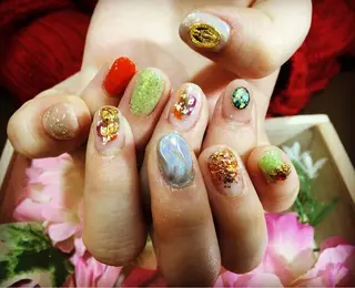 ネイル nailartist lisaのネイルデザイン