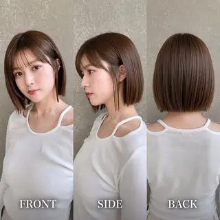 ショート 縮毛矯正/仙台カラー 韓国ヘア/reiyaのヘアスタイル
