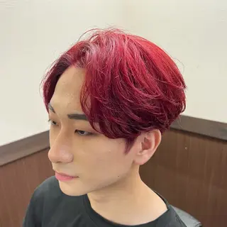 ショート カラー メンズ 土田 紘太のヘアスタイル