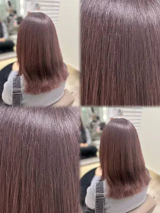 ミディアム カラー 🩷🎀モデル募集 きらら🎀🩷のヘアスタイル