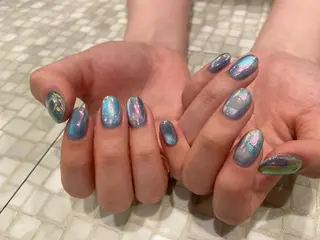 メンズ ネイル akari✨千葉駅 デザイン、メンズ🪐のネイルデザイン
