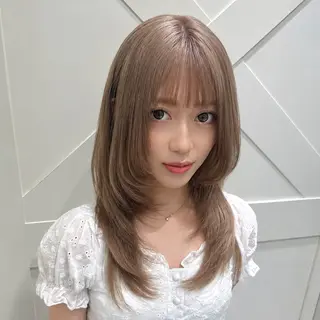 ロング カラー ハイトーン💫 レイヤー/やまとのヘアスタイル