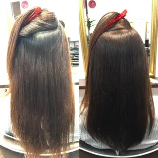 ロング 田口 信雄のヘアスタイル