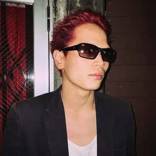 ショート カラー メンズ 雁野 来夏のヘアスタイル