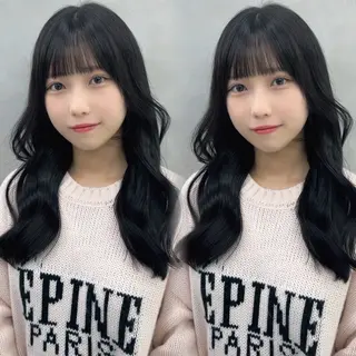ロング 暗色カラー/レイヤー 🩶KAITOのヘアスタイル