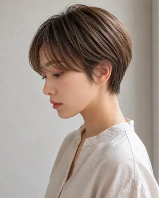 ショート 菅野谷 琉那のヘアスタイル