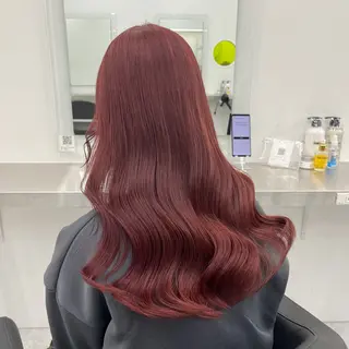 ロング 🍒韓国y2k暖色 NO.1🍒REAのヘアスタイル