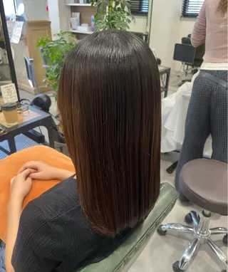 セミロング まいか🫧‪艶カラー /髪質改善のヘアスタイル