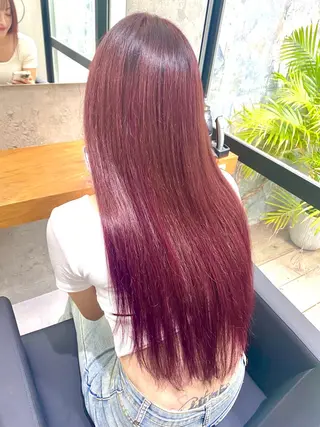 ロング yuzuki 【北谷】のヘアスタイル