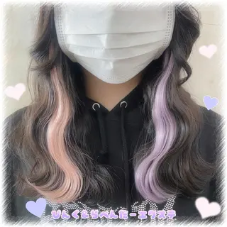 ロング カラー ヘアアレンジ ️🫧中島遼香🫧 Ess🪽髪質改善のヘアスタイル