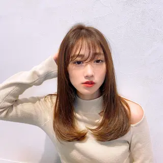 セミロング 🌟モテ髪ショート 🌟店長　津賀涼のヘアスタイル